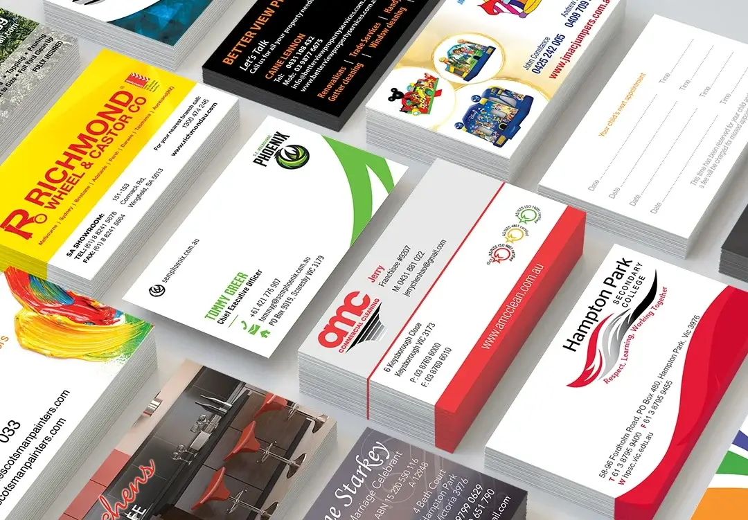 Business Card printing services Clayton Melbourne